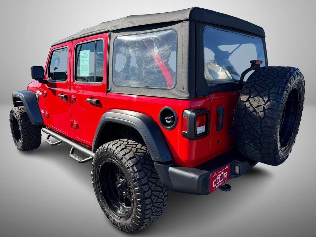Used 2018 Jeep Wrangler Unlimited Sport AWD/4WD image 4