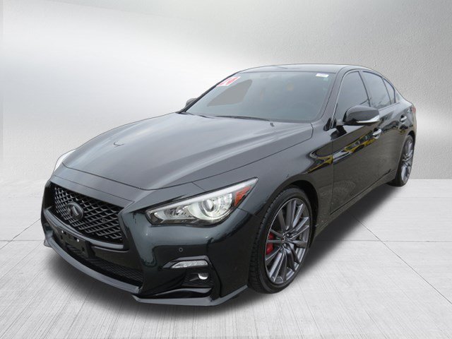 Used 2024 INFINITI Q50 Red Sport 400 w/ Black Opal Edition RWD image 7