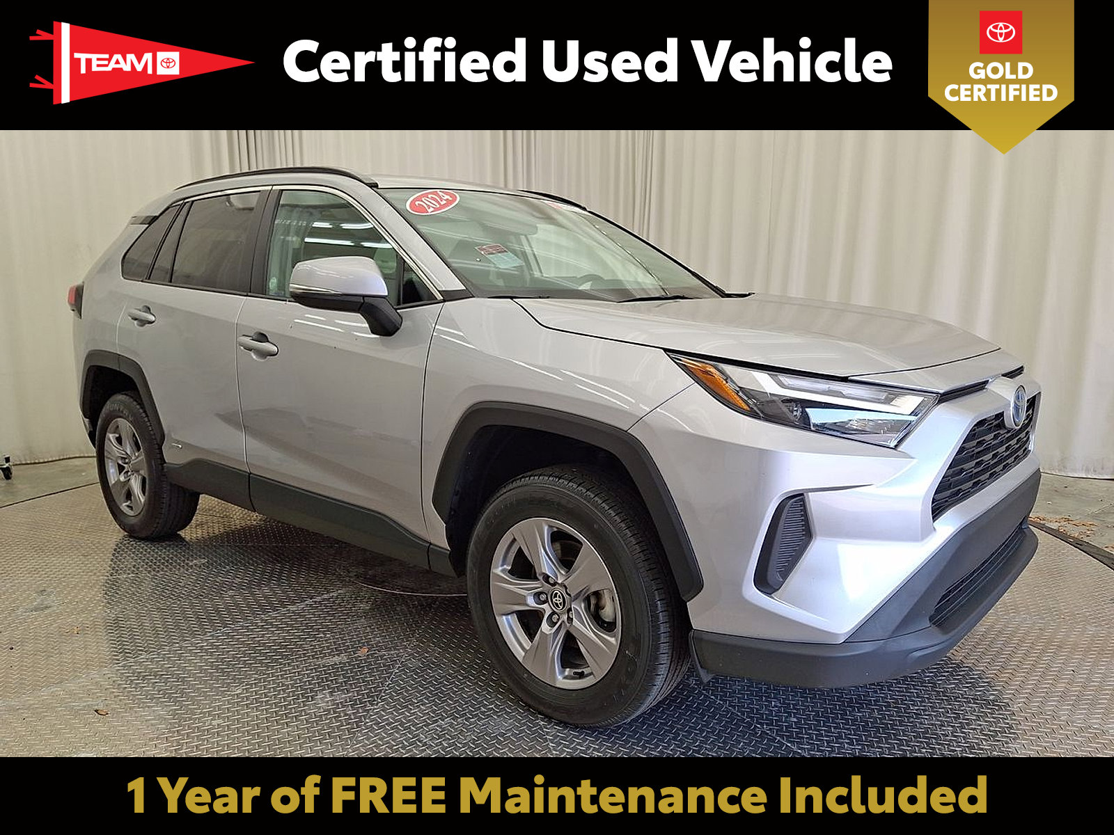 Certified 2024 Toyota RAV4 XLE