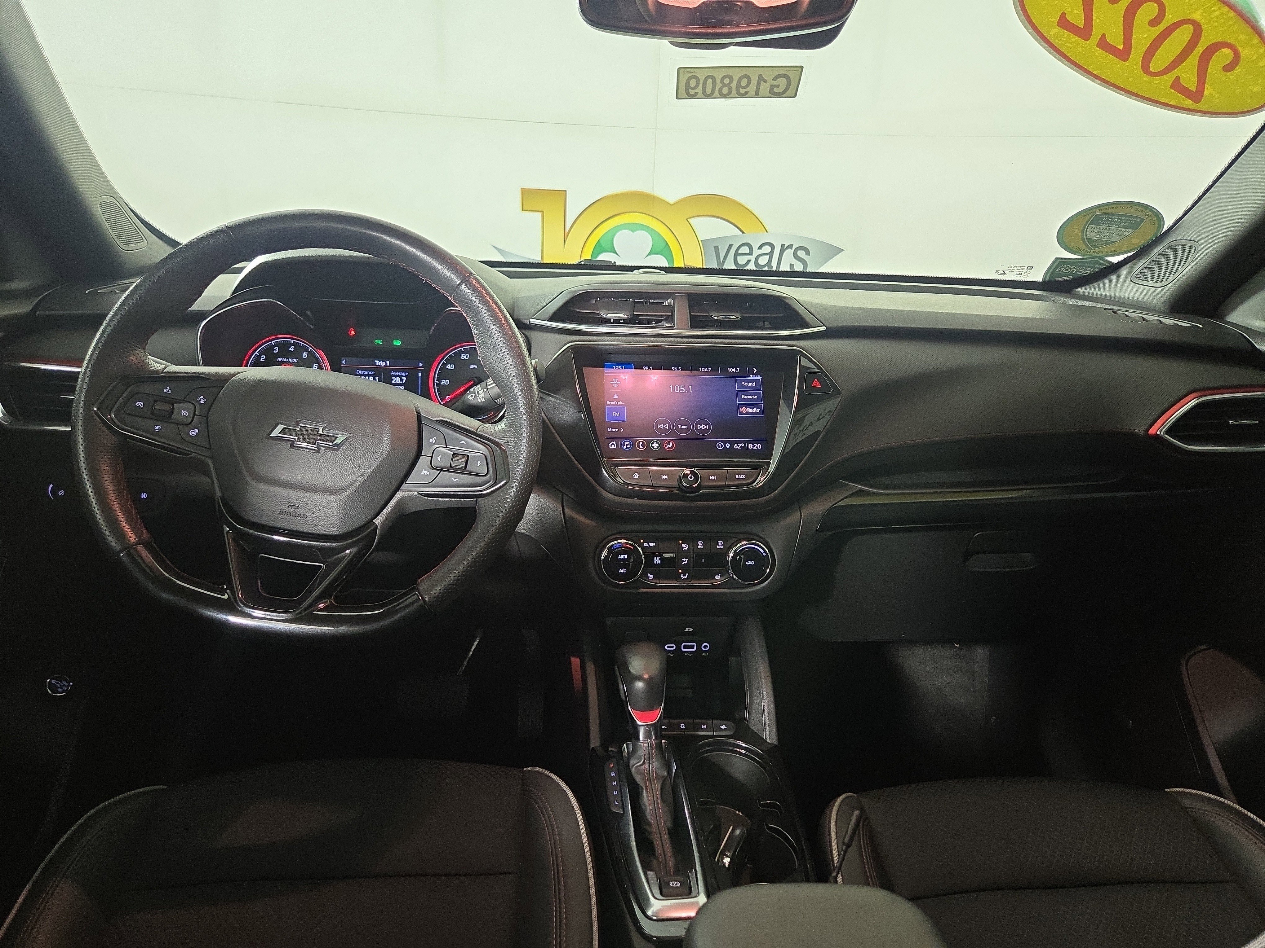 Certified 2022 Chevrolet TrailBlazer RS w/ Sun and Liftgate Package image 13