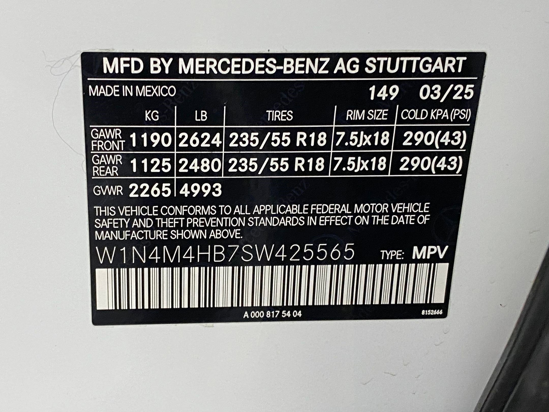 New 2025 Mercedes-Benz GLB 250 4MATIC image 20