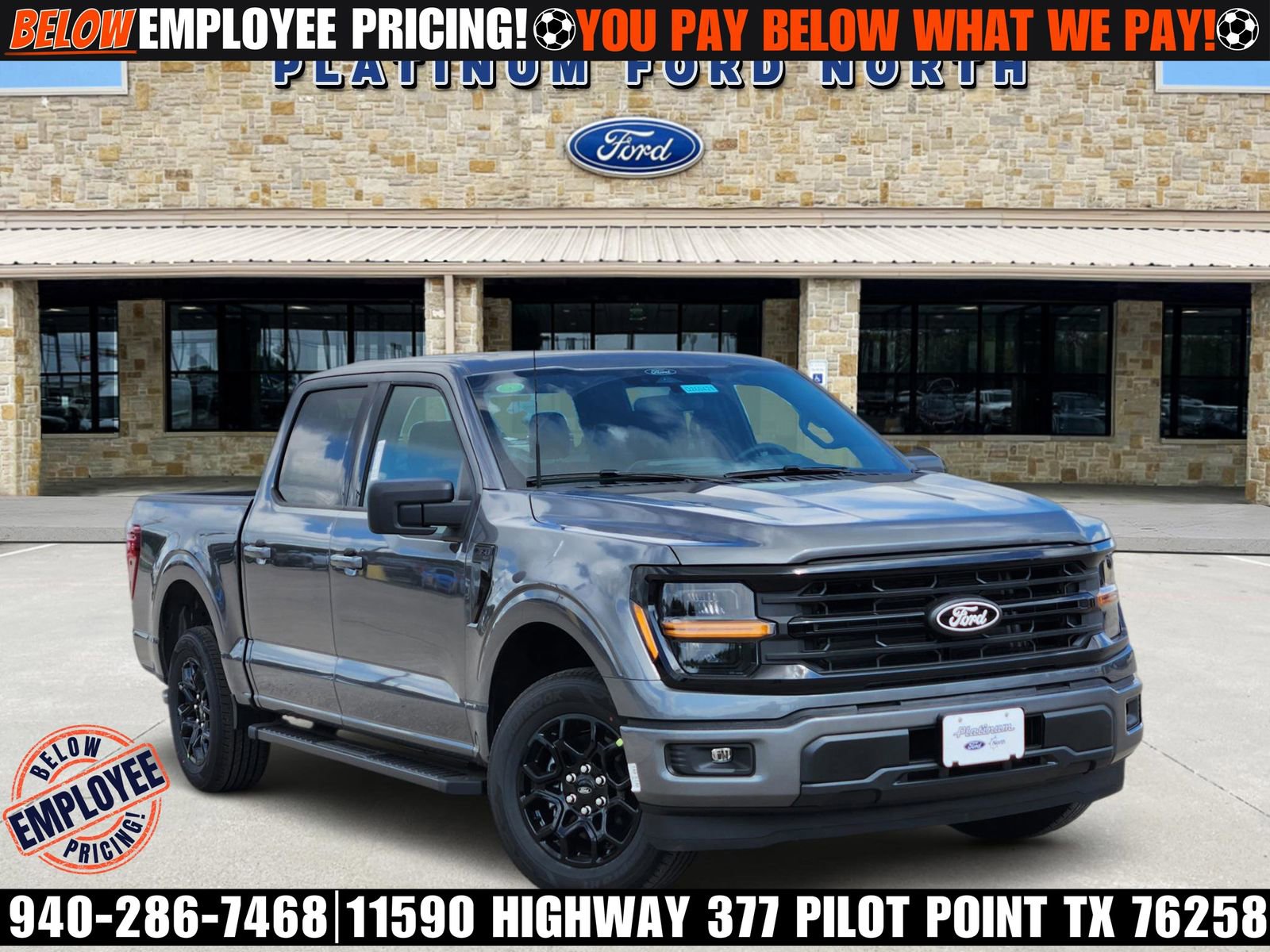 New 2026 Ford F150 XLT w/ XLT Black Appearance Package RWD image 1