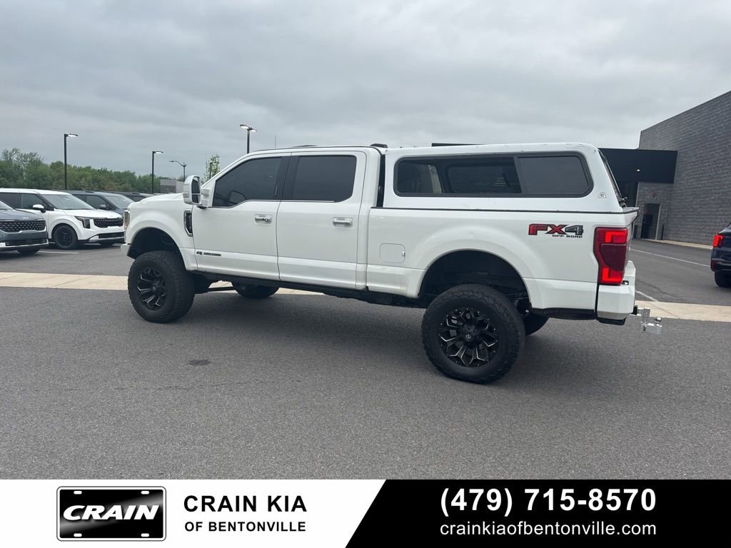 Used 2020 Ford F250 Platinum w/ FX4 Off-Road Package image 3