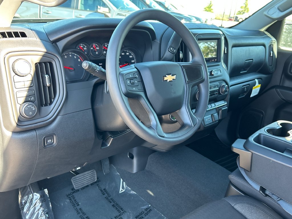 New 2026 Chevrolet Silverado 1500 Custom w/ Turbomax Blackout Package AWD/4WD image 7