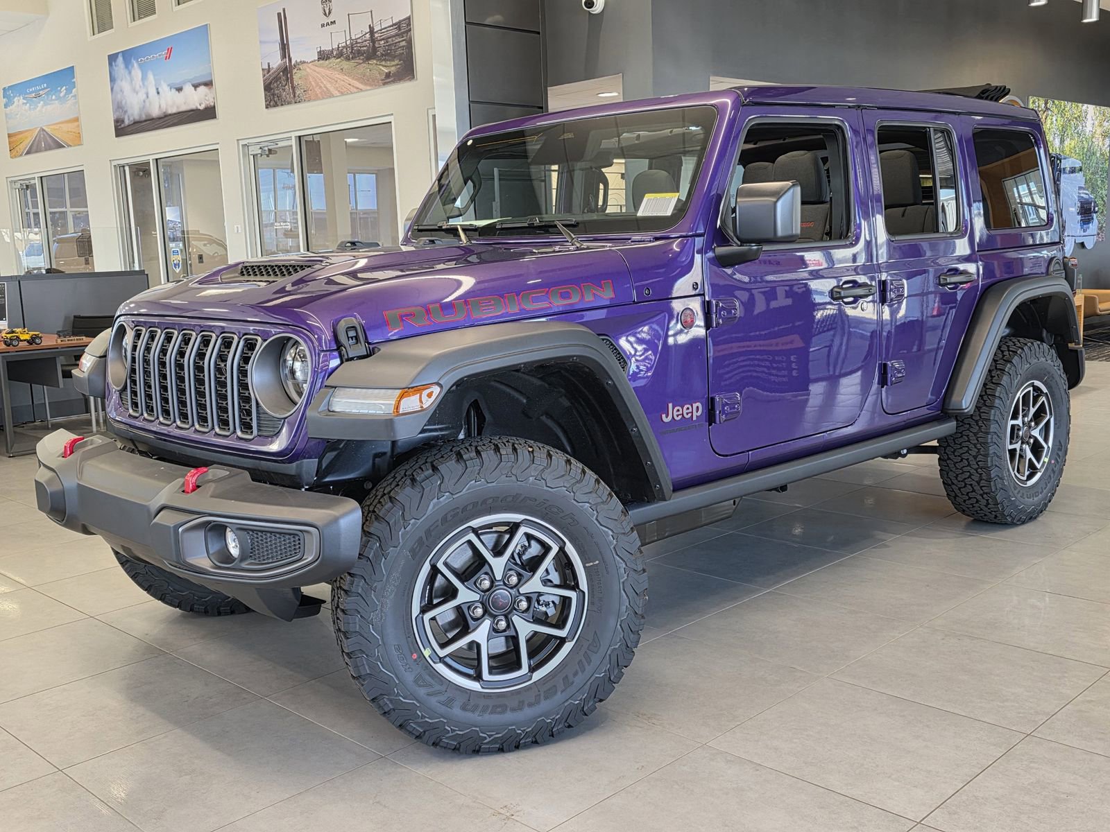 New 2026 Jeep Wrangler Unlimited Rubicon w/ Safety Group AWD/4WD image 1