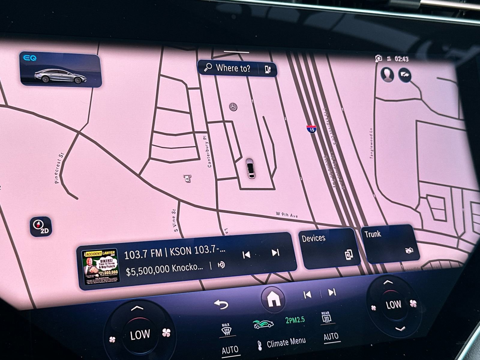 Certified 2023 Mercedes-Benz EQS 580 4MATIC Sedan image 22