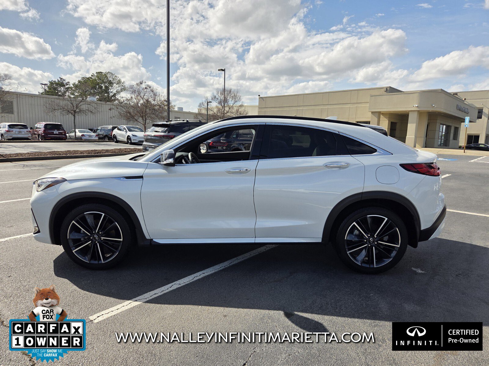 Certified 2025 INFINITI QX55 Luxe w/ Cargo Package image 9