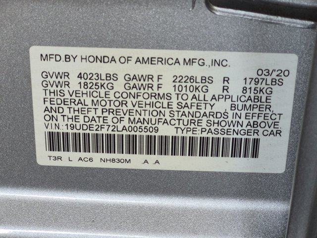Used 2020 Acura ILX FWD image 25