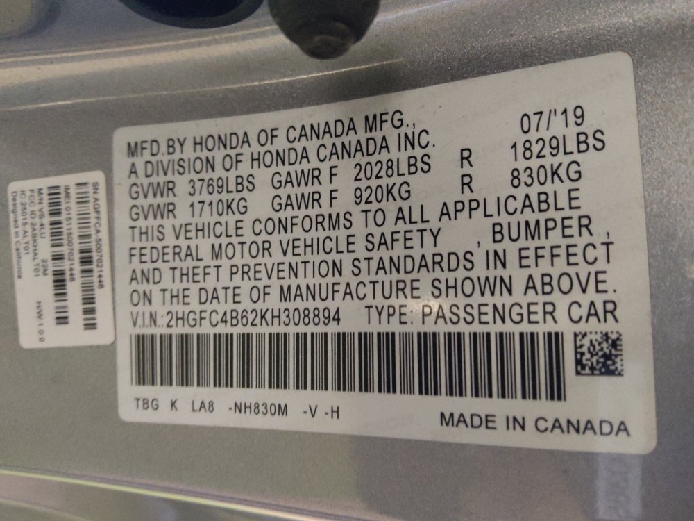 Used 2019 Honda Civic LX image 33
