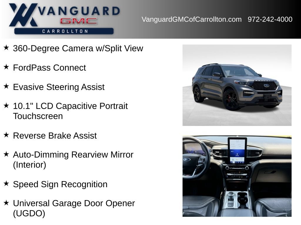 Used 2022 Ford Explorer ST w/ Equipment Group 401A RWD image 18