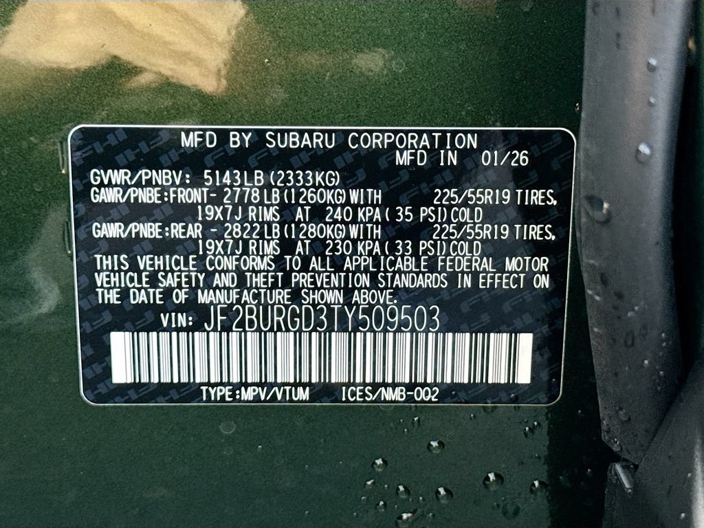 New 2026 Subaru Outback Limited XT AWD/4WD image 31