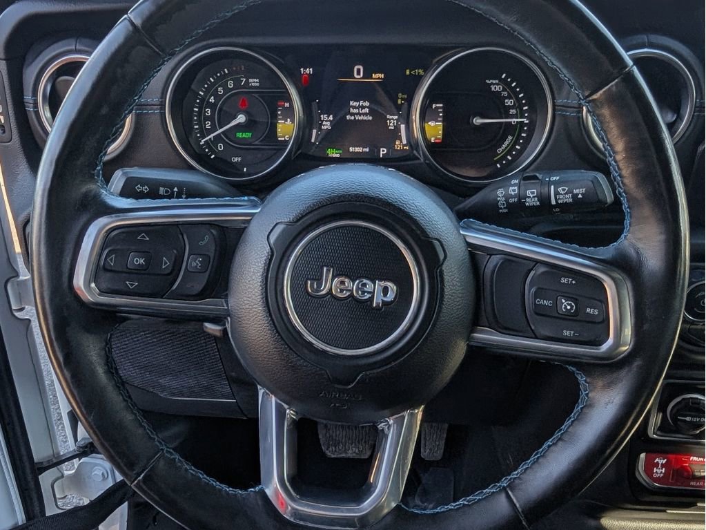 Used 2022 Jeep Wrangler Unlimited Rubicon 4xe w/ Cold Weather Group image 19