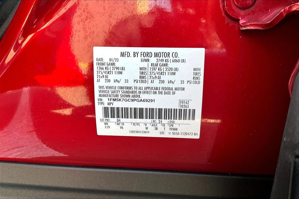 Used 2023 Ford Explorer ST w/ ST Street Pack RWD image 35