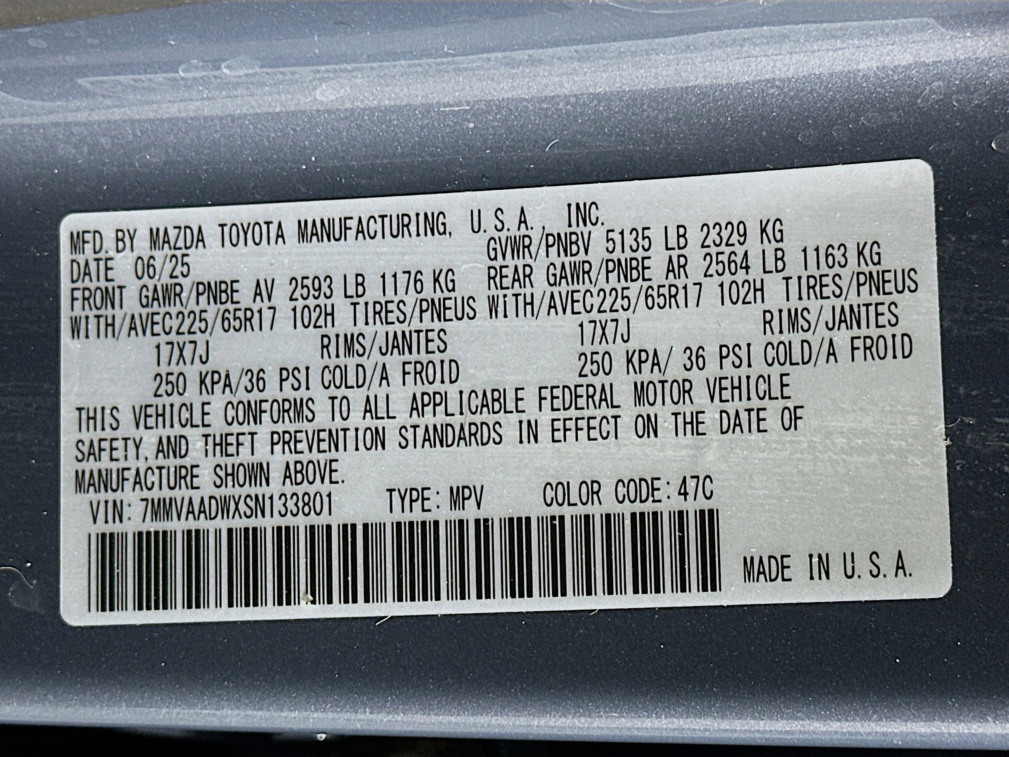 Used 2025 MAZDA CX-50 AWD 2.5 Hybrid w/ Premium Pkg image 12