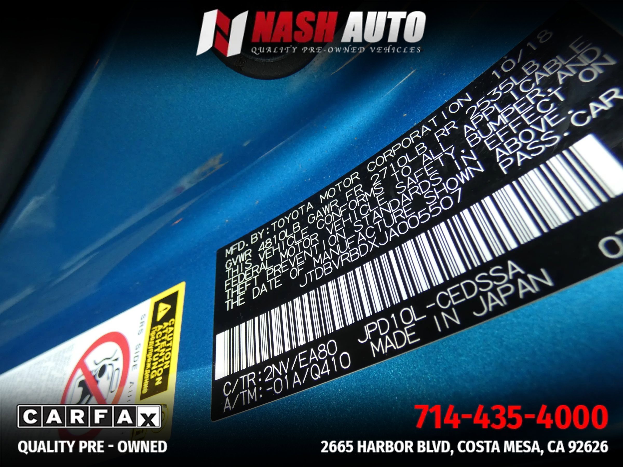 Used 2018 Toyota Mirai image 70