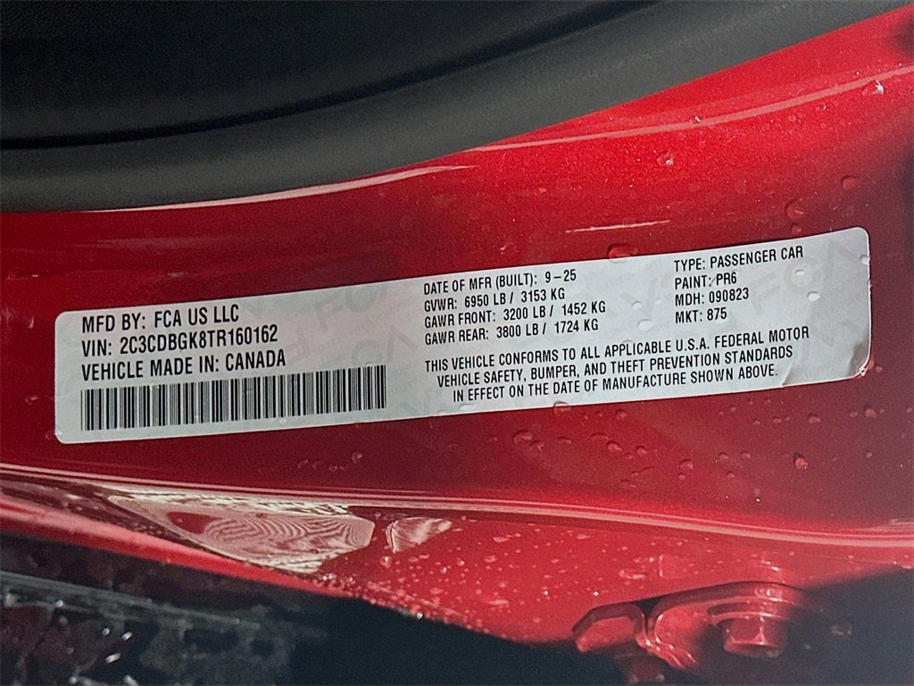 New 2026 Dodge Charger Daytona Scat Pack w/ Track Package image 18