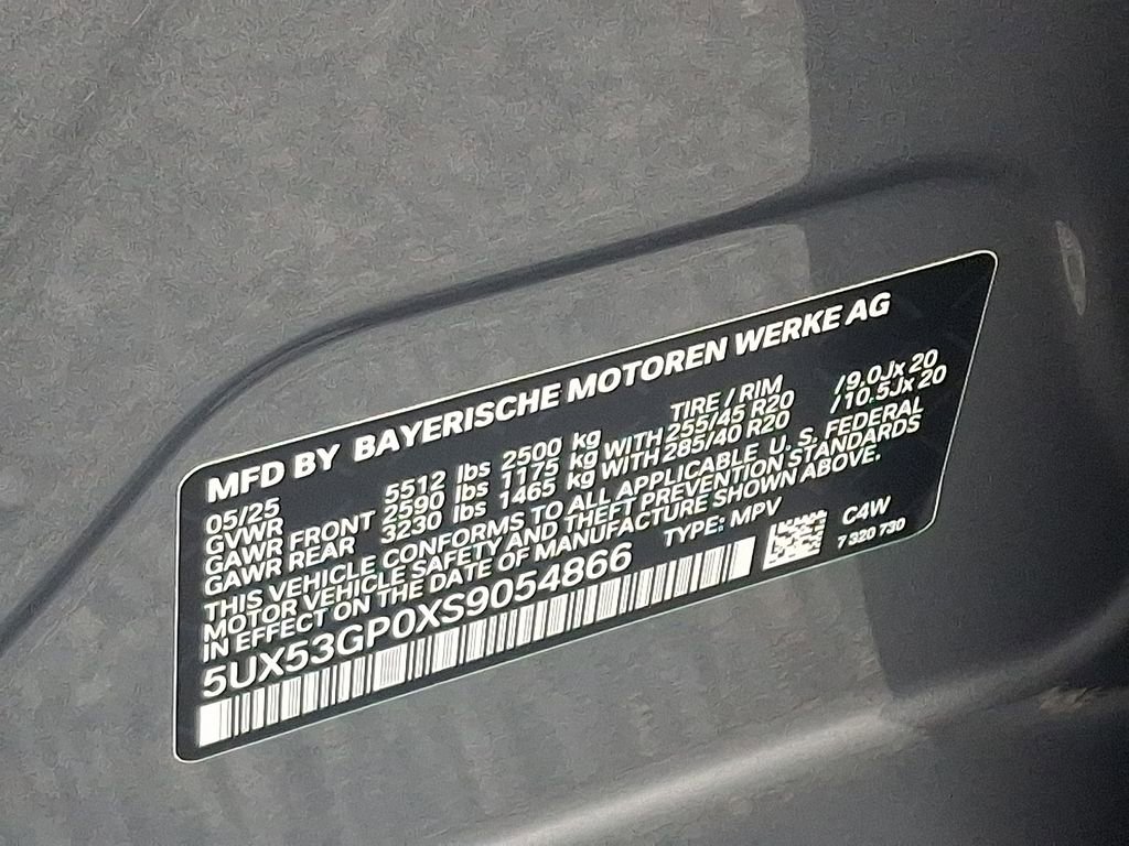 Certified 2025 BMW X3 xDrive30i w/ Convenience Package image 27