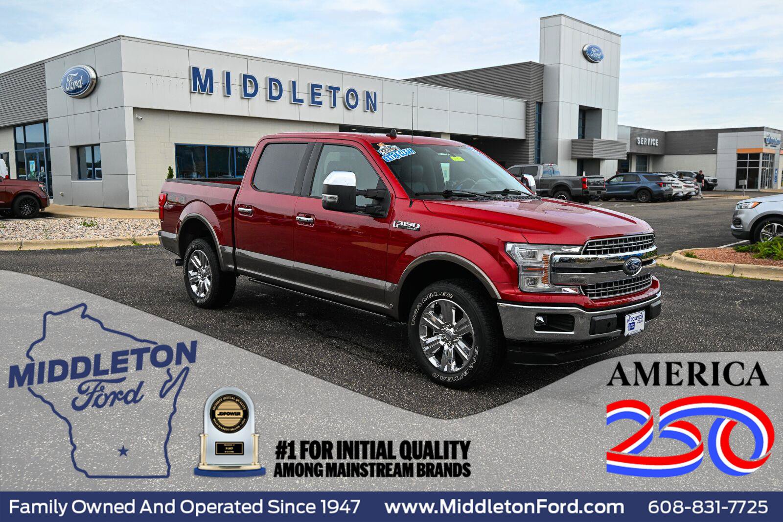 Certified 2019 Ford F150 Lariat w/ Equipment Group 502A Luxury