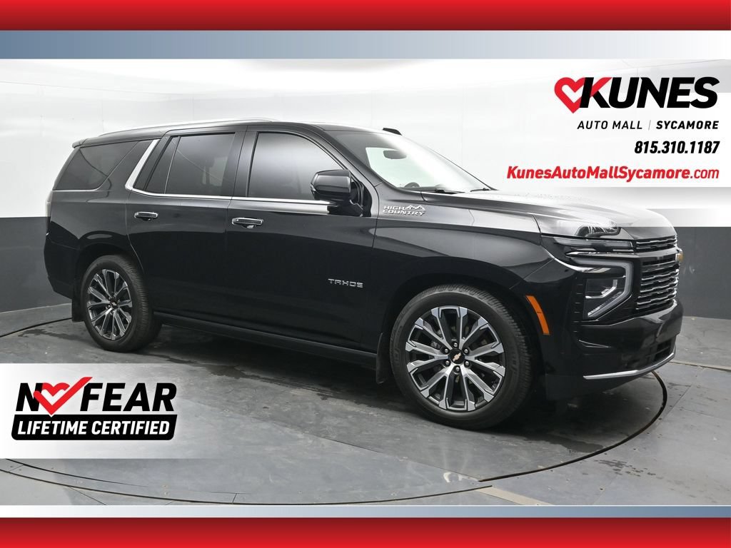 Used 2025 Chevrolet Tahoe High Country