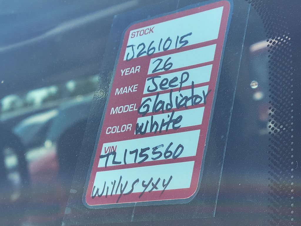 New 2026 Jeep Gladiator Sport AWD/4WD image 24