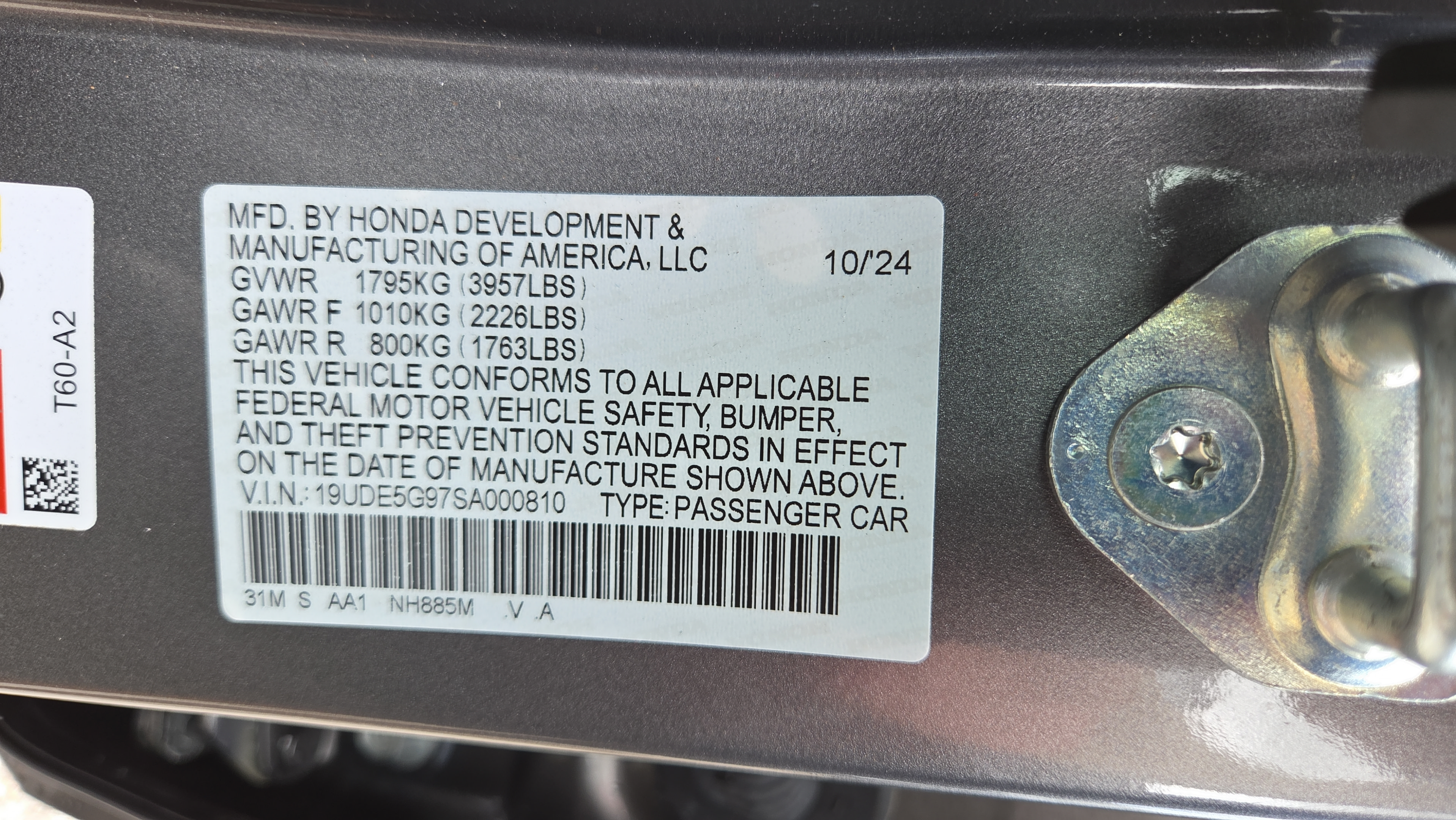 Certified 2025 Acura Integra Type S FWD image 21