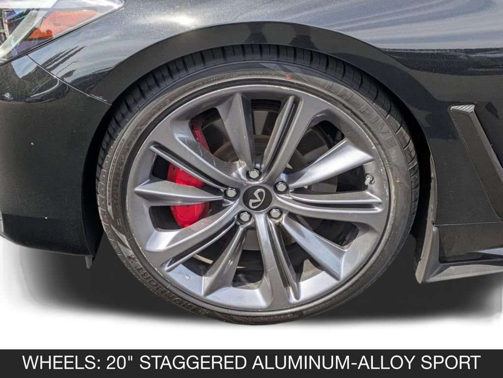 Certified 2022 INFINITI Q60 Red Sport 400 w/ Carbon Fiber Package image 11