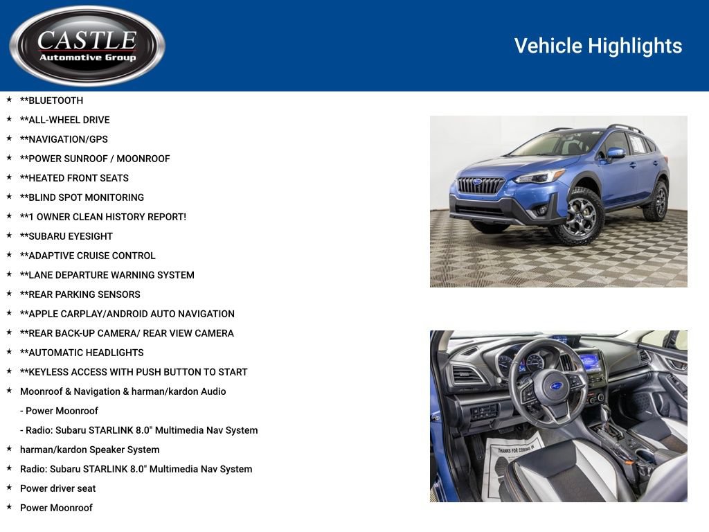 Used 2023 Subaru Crosstrek 2.5i Limited w/ Popular Package #4A AWD/4WD image 3