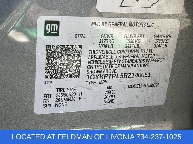 Certified 2024 Cadillac Lyriq Sport w/ LPO, Floor Liner Package AWD/4WD image 33