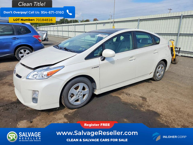 Used 2010 Toyota Prius Three w/ Solar Roof Pkg