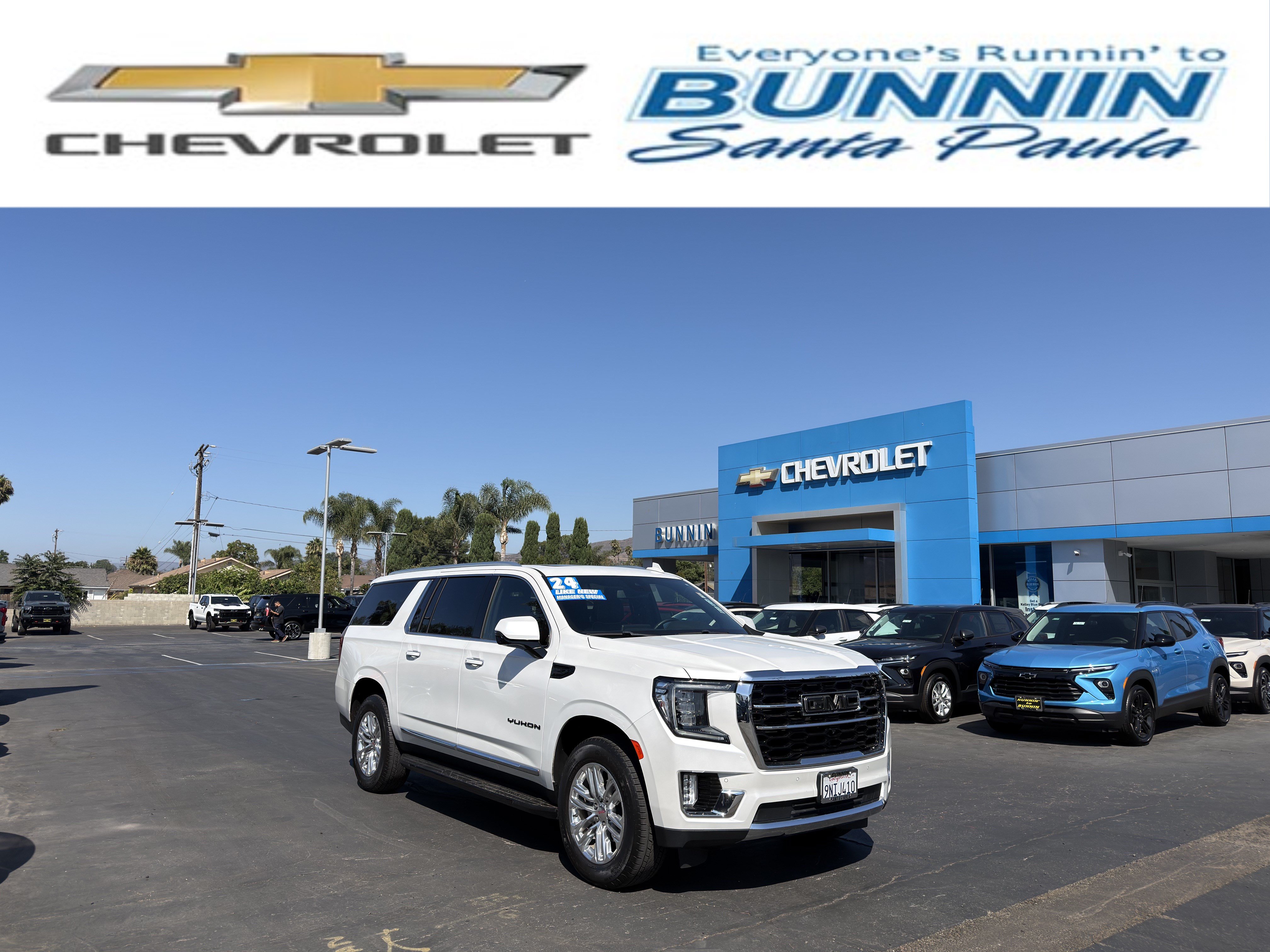 Used 2024 GMC Yukon XL SLT w/ SLT Premium Package