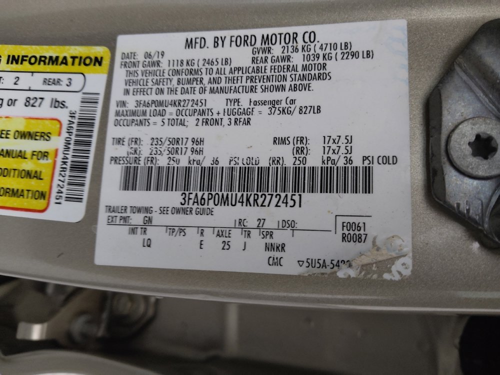Used 2019 Ford Fusion SEL image 33