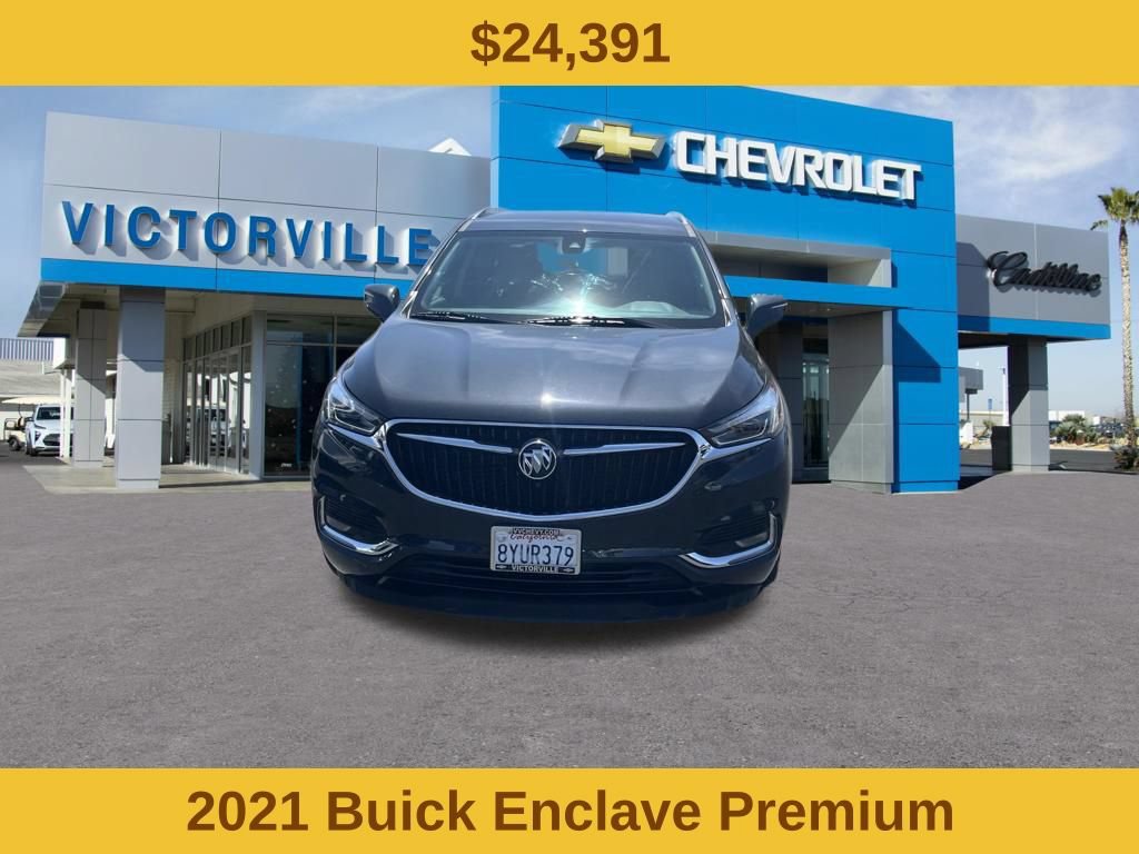 Used 2021 Buick Enclave Premium w/ Surround and Sites Package AWD/4WD image 2