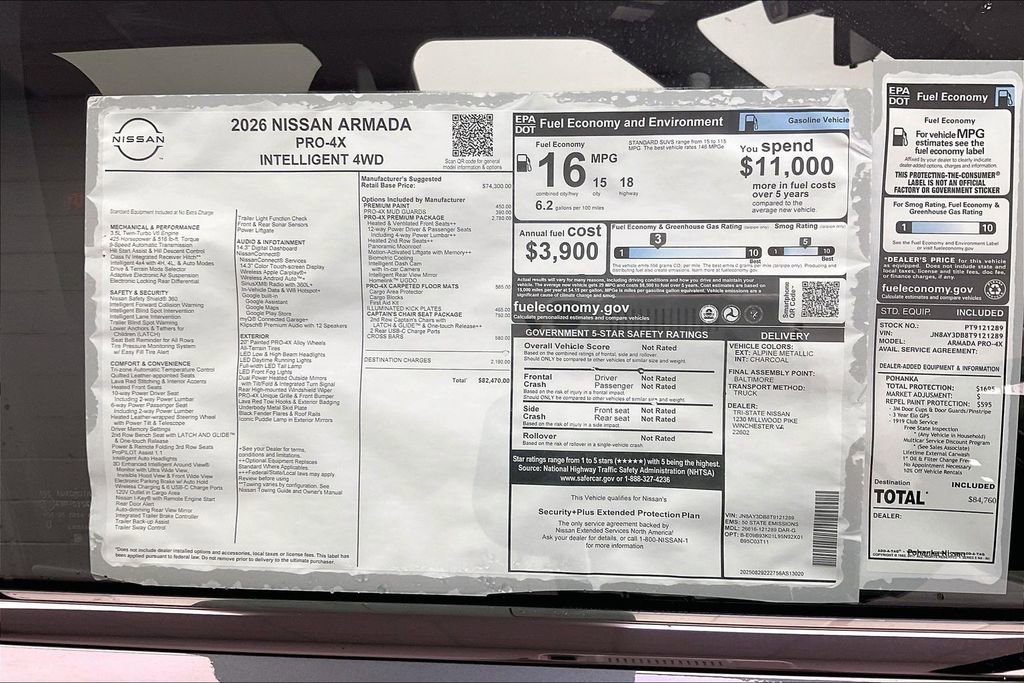 New 2026 Nissan Armada PRO-4X image 14