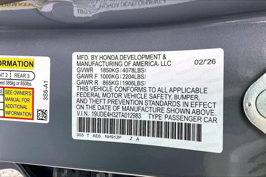New 2026 Acura Integra A-Spec FWD image 30