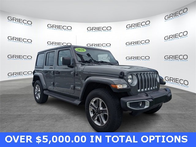 Used 2020 Jeep Wrangler Unlimited Sahara w/ Safety Group