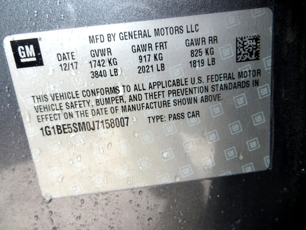 Used 2018 Chevrolet Cruze LT w/ Convenience Package image 4