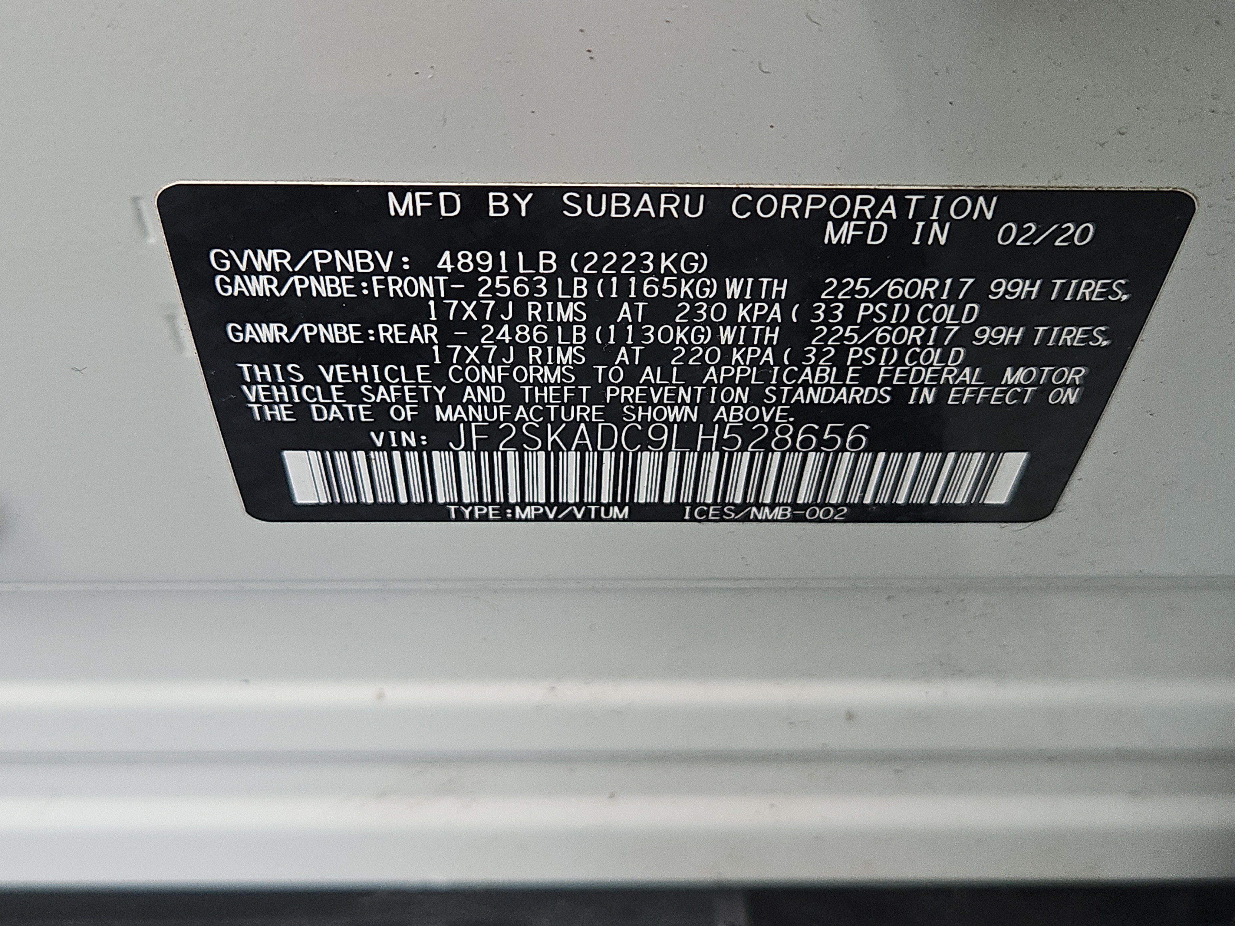Used 2020 Subaru Forester w/ Alloy Wheel Package AWD/4WD image 7