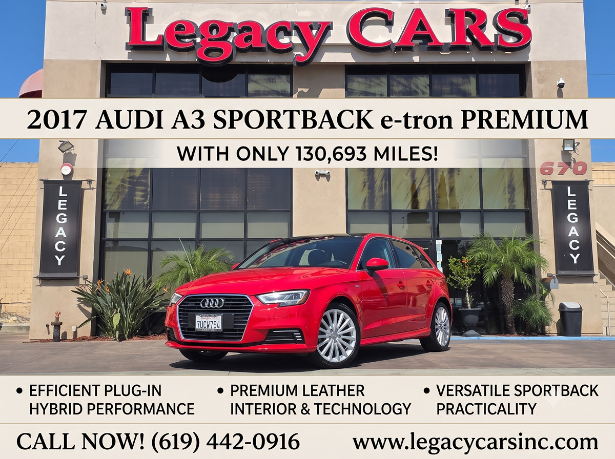 Used 2017 Audi A3 e-tron Premium FWD image 2