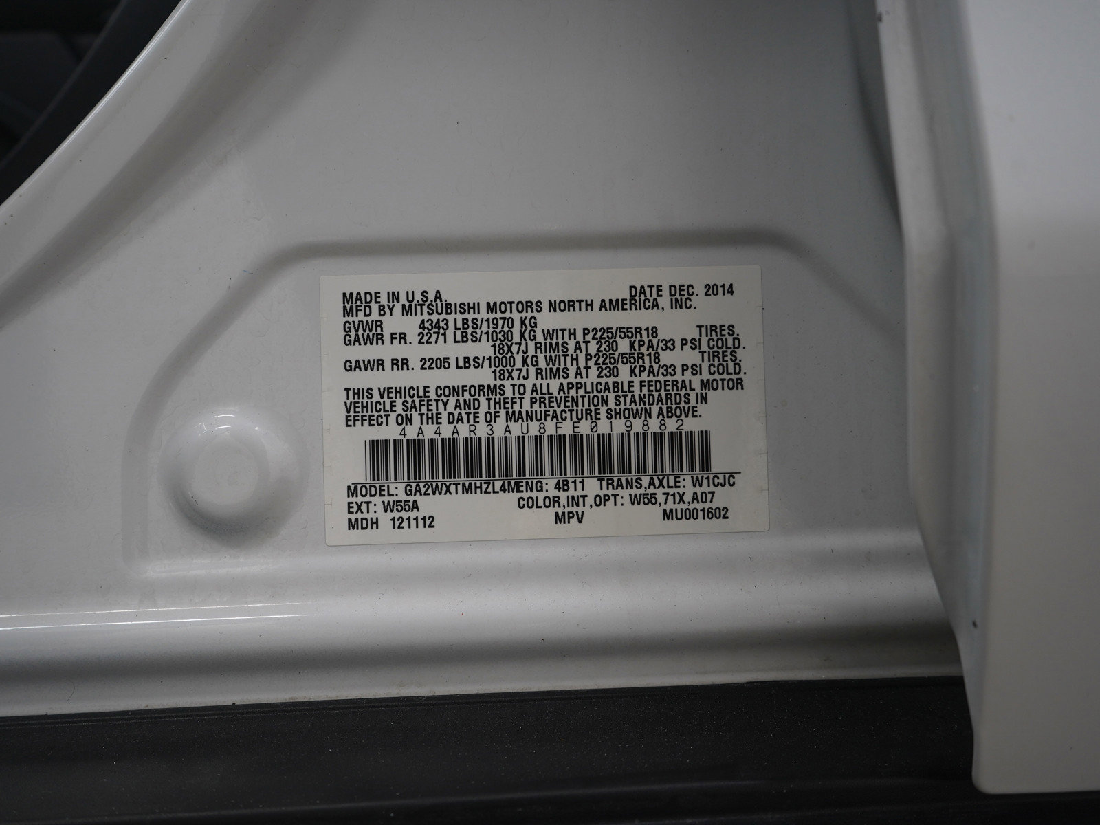 Used 2015 Mitsubishi Outlander Sport ES image 29