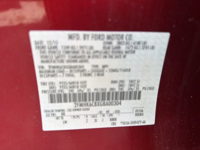 Used 2016 Ford Flex SEL w/ Equipment Group 202A image 29