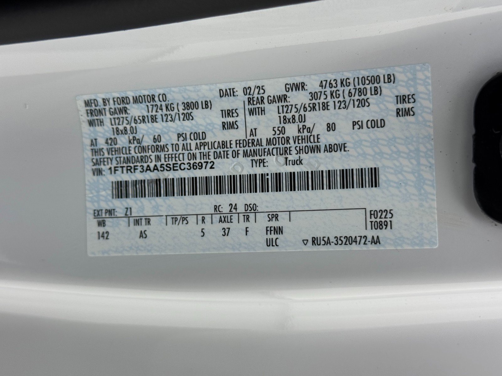 Used 2025 Ford F350 XL w/ XL Driver Assist Package image 33