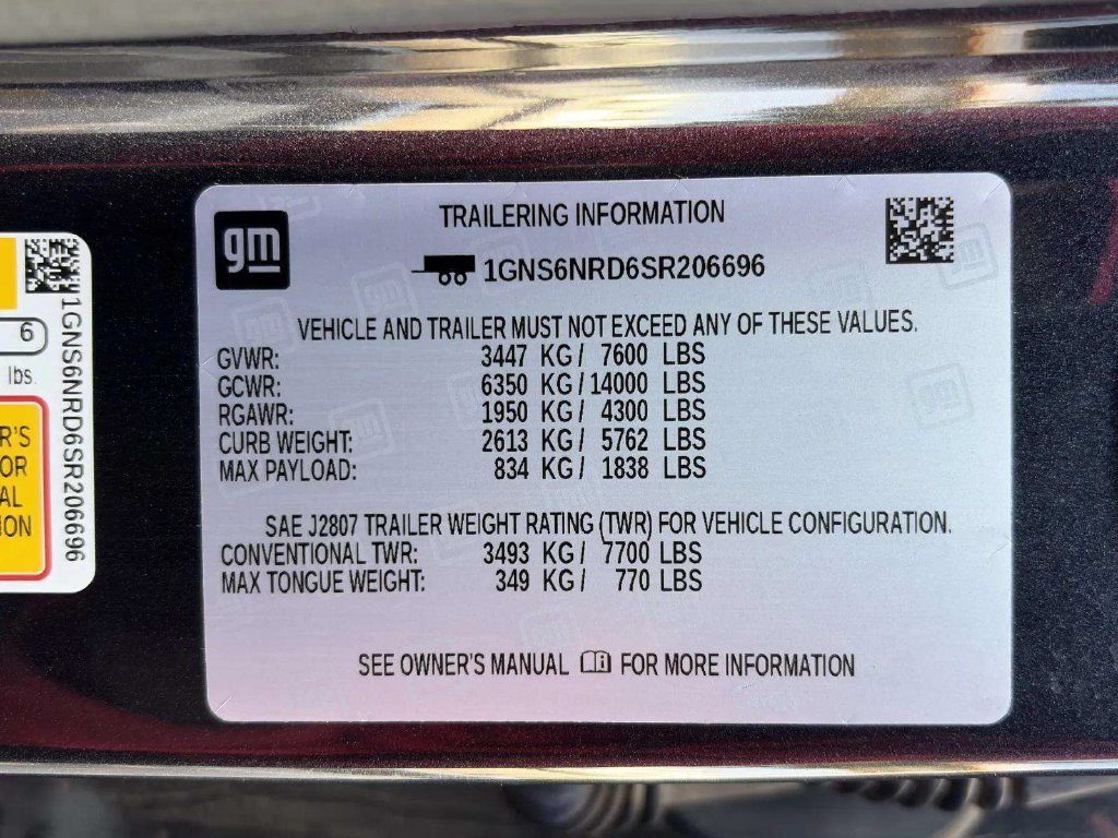 Used 2025 Chevrolet Tahoe LT AWD/4WD image 9