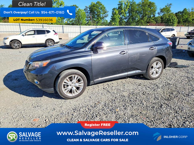 Used 2011 Lexus RX 450h 2WD w/ Premium Pkg image 1
