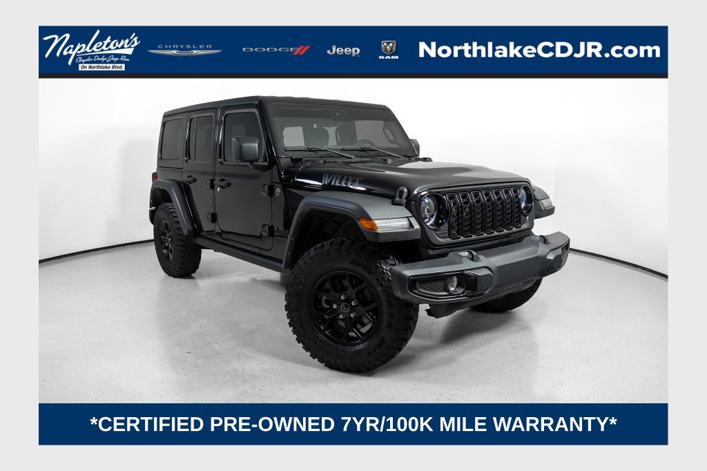 Used 2024 Jeep Wrangler Unlimited Sport