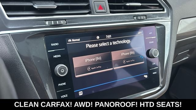 Used 2022 Volkswagen Tiguan SE w/ Panoramic Sunroof Package AWD/4WD image 17