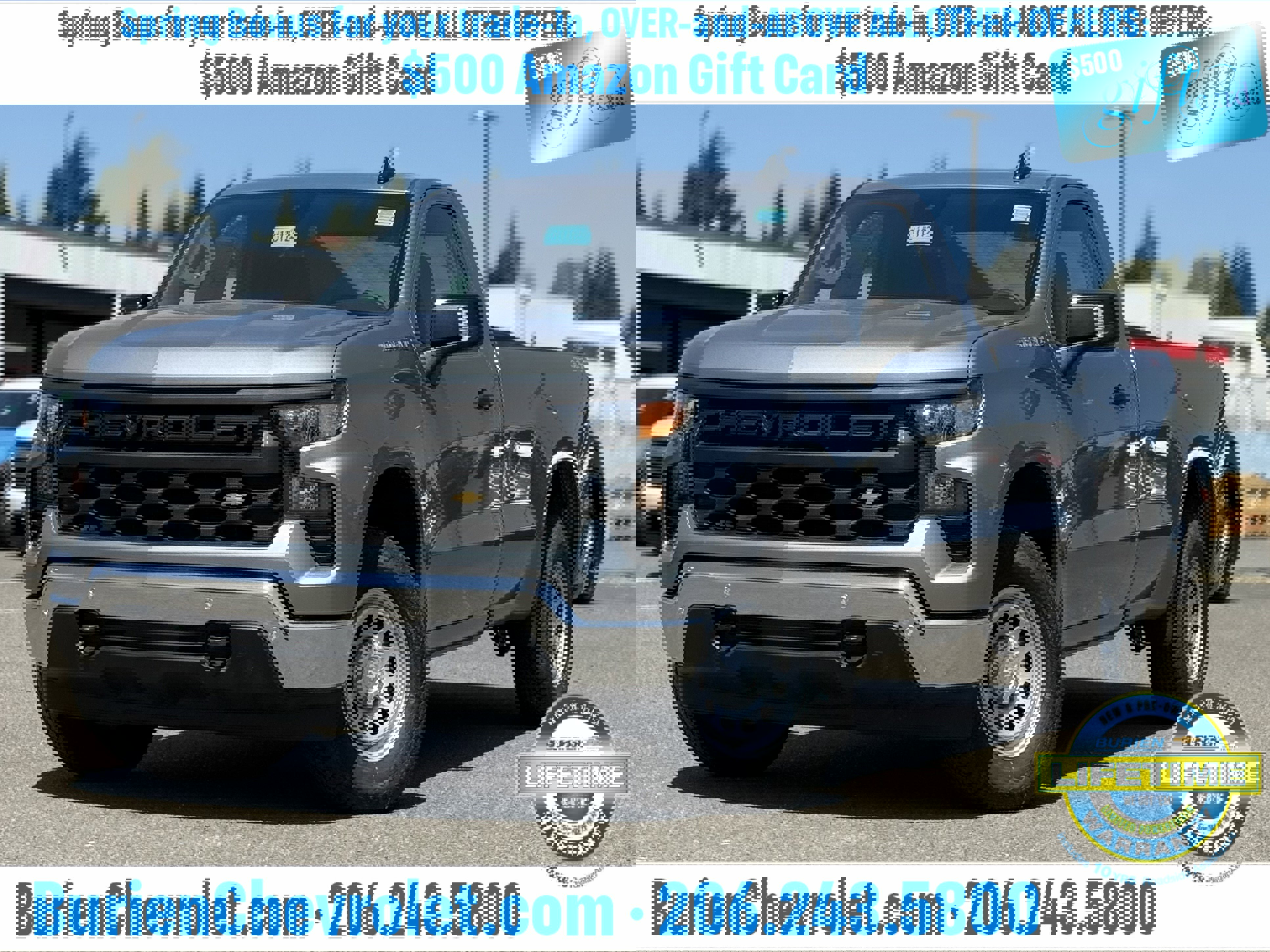New 2025 Chevrolet Silverado 1500 W/T w/ WT Safety Package image 1