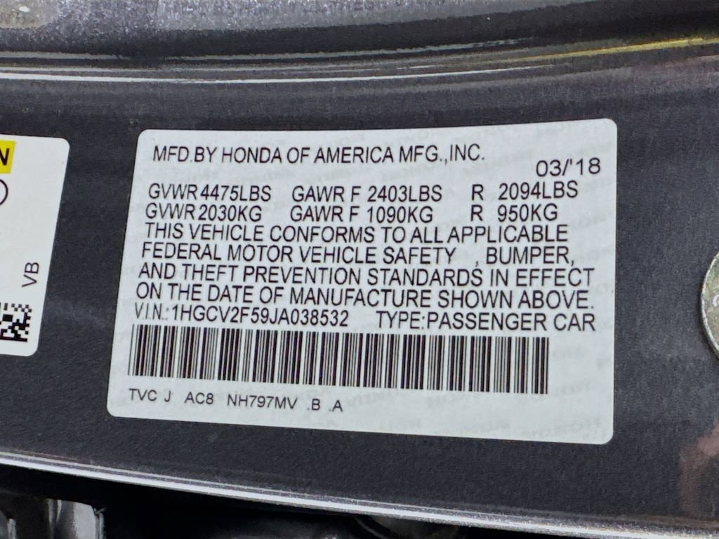 Used 2018 Honda Accord EX-L image 45
