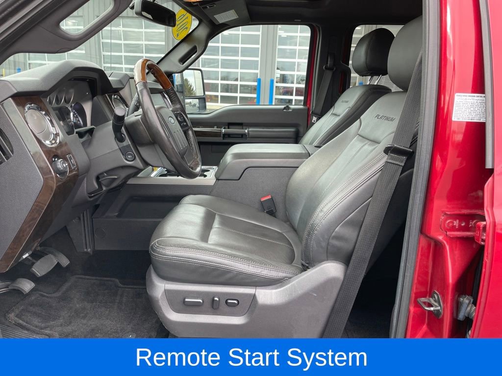 Used 2016 Ford F350 Platinum w/ Snow Plow Prep Package image 11