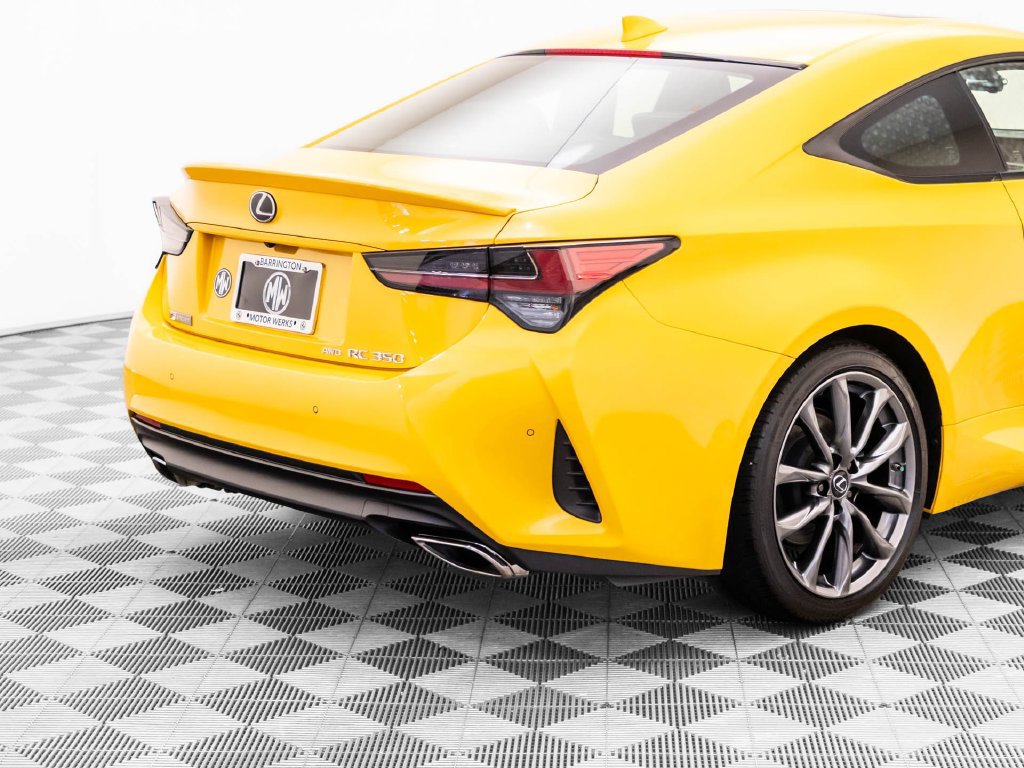 Used 2019 Lexus RC 350 F Sport w/ Accessory Package AWD/4WD image 35