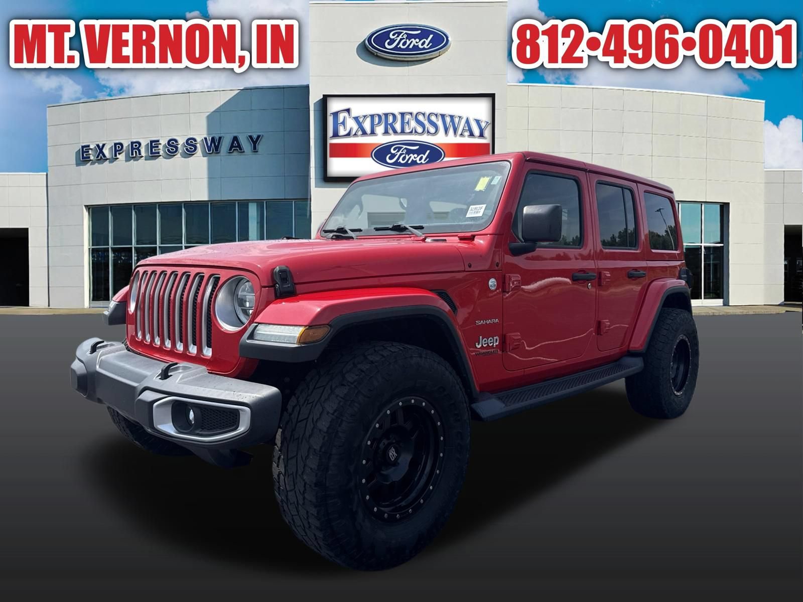 Used 2018 Jeep Wrangler Unlimited Sahara AWD/4WD image 9